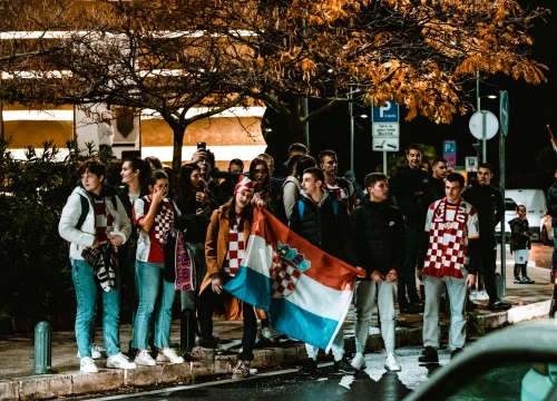Fotografija 18 - Ne pobjeđuje se Brazil svaki dan pa donosimo još malo sinoćnje atmosfere u Šibeniku