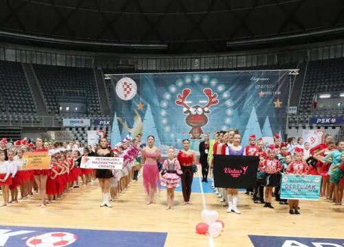 Fotografija 8 - Sjajan debitantski nastup za mažoretkinje Grada Šibenika: Kući se vratile s dva prva i jednim drugim mjestom