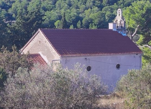 Obnova crkve na Žirju: Restauriran kip, postavljen novi krov