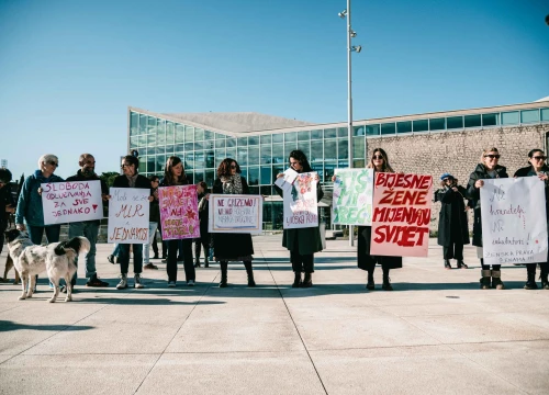 Organizatorica prosvjeda Maja Šintić: 'Šibenik nije grad za dovođenje u pitanje ženskih prava'