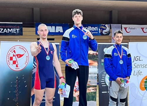 Veslači Krke na Otvorenom prvenstvu Hrvatske u ergometrima do tri juniorske medalje