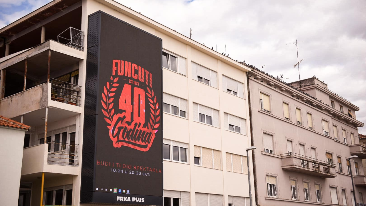 Još malo do 40. rođendana Šibenskih funcuta: Dobili i veliki video zid na Poljani