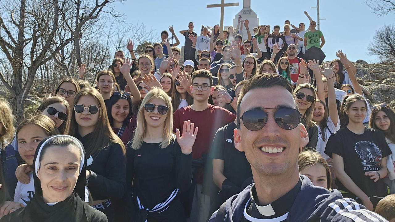 Duhovna obnova za mlade Šibenske biskupije u Međugorju