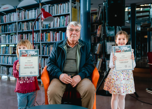 Najčitatelji šibenske knjižnice su Bruna Kozić, Gloria Lokas, Saša Veligdanski i Niko Konjuh