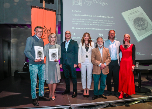 U Arsenu predstavljena monografija Ive Šprljana s više od 3000 arhitektonskih detalja Šibenika