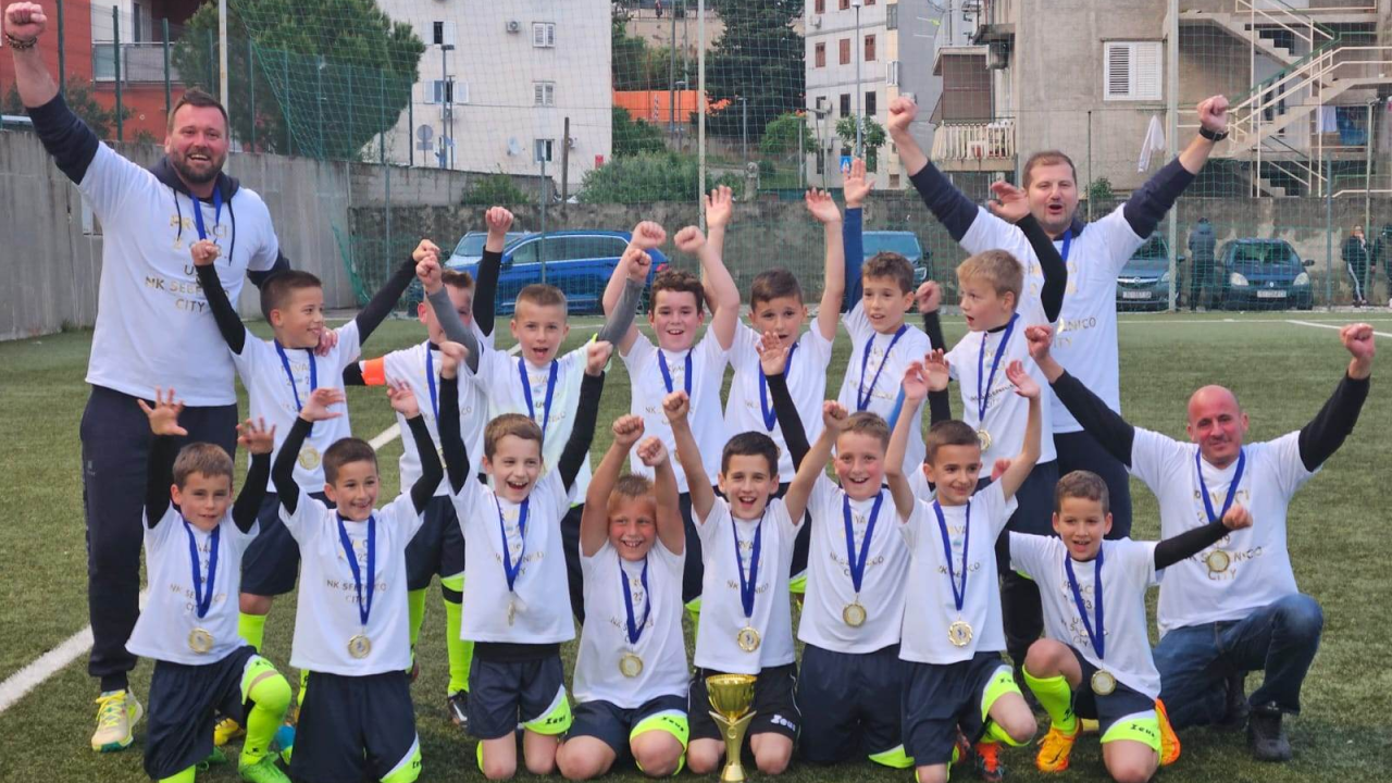 Škola nogometa Sebenico City još jednom pobjednik U9 županijske lige