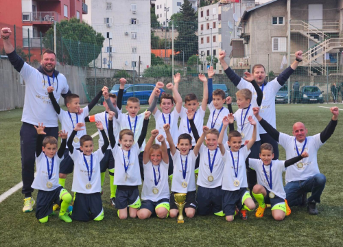 Škola nogometa Sebenico City još jednom pobjednik U9 županijske lige