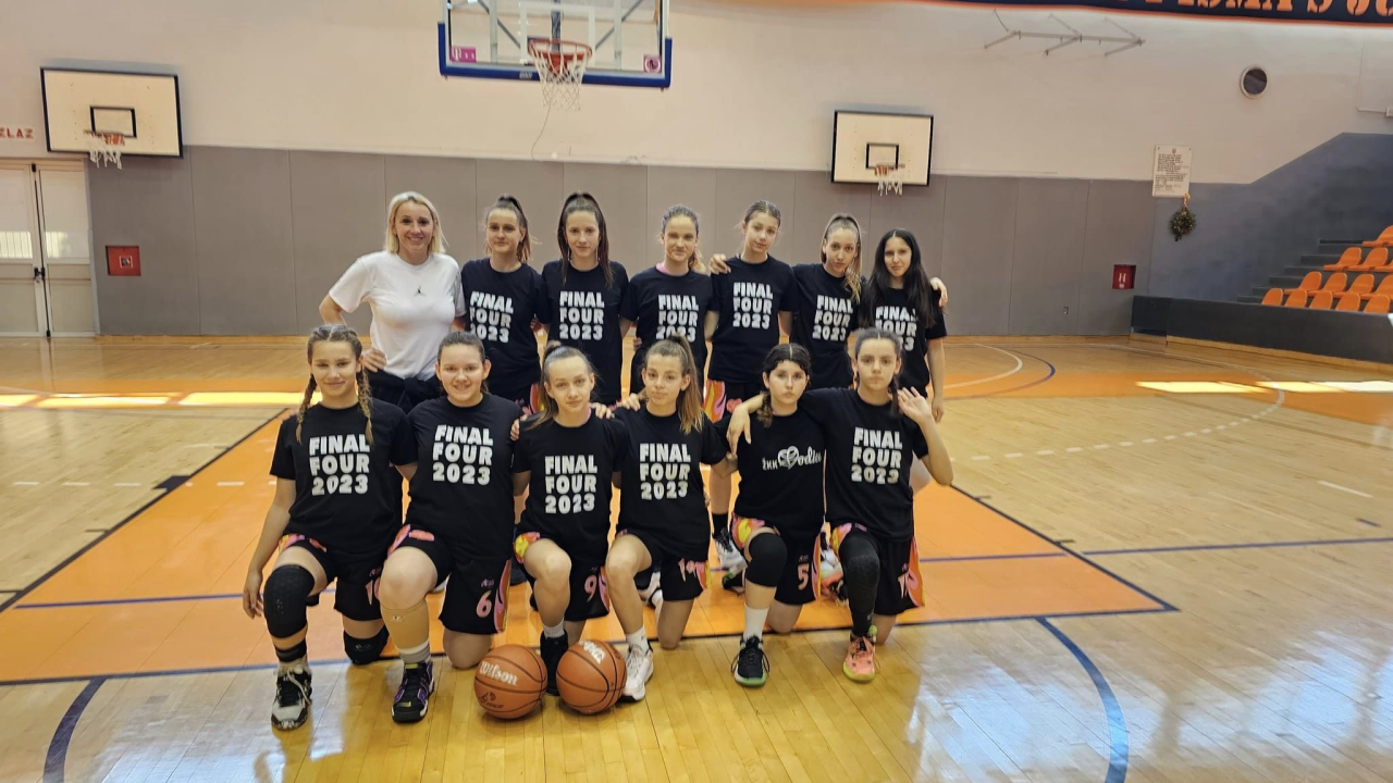 Mlade košarkašice Vodica treće u Hrvatskoj nakon uvjerljivog slavlja protiv Riječanki