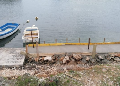 Bespravno sagrađena riva u Jadrtovcu: Grad Šibenik potvrdio da nije izdao koncesiju