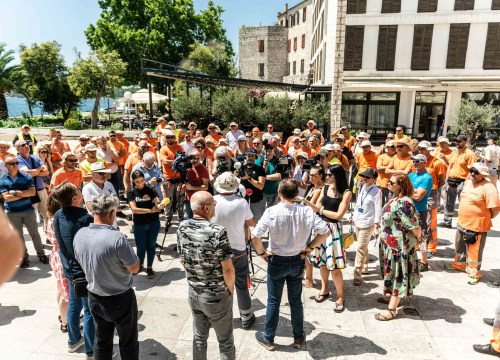 Radnici Cesta Šibenik održali novi prosvjed: 'Župan uništava ovu tvrtku i ove ljude'