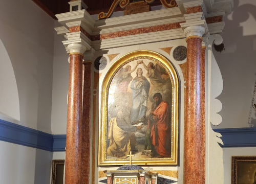 Obnovljen oltar u crkvi sv. Petra na otoku Kapriju