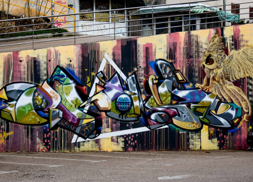 Šibenski grafiter: 'Je li ljudima draže na zidu vidjeti djelo nekog nepoznatog umjetnika ili reklamu?'