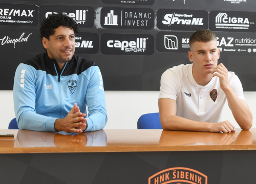 Lijevi bek Šibenika Ivan Cvijanović pred Sesvete: 'Na gostovanjima treba bolje ući u drugo poluvrijeme'