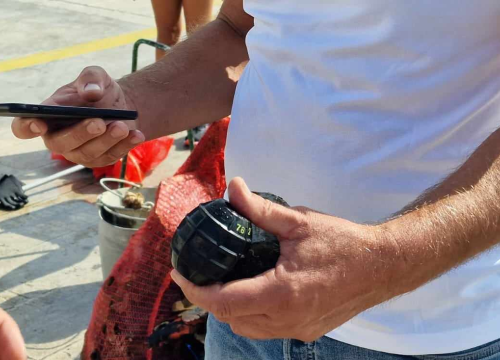 Jutros povodom Dana grada čišćeno podmorje šibenske rive: Među puno smeća pronađena pa deaktivirana ručna bomba