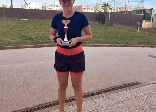 Fotografija 2 - Članica TK Šubićevac Luca Žižić srebrna na U14 Prvenstvu Dalmacije