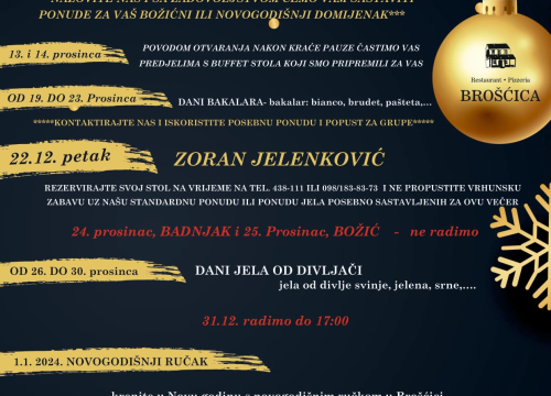 Fotografija 11 - Provedite advent u konobi Brošćica uz najbolju spizu!
