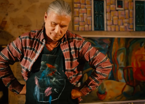 Goran Karan svoj prvi spot iz mjuzikla 'Ljubav je fer' snimio u Šibeniku u Galeriji Lana Art
