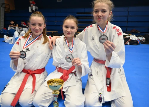 Vodičke karatašice Elin, Gabrijela i Ela viceprvakinje Hrvatske