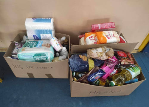 Šibenski Agenti dobrote u novoj akciji: 'Usamljenom starcu treba ogrjev, a mnoge obitelji nemaju hrane'