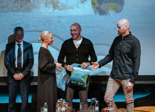 Fotografija 5 - Gradonačelnik primio Tucka i Marelju: 'Osjećaj izgubljenog zlata treba pretvoriti u osjećaj osvojenog srebra'