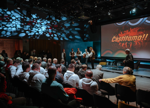 Fotografija 9 - Gradonačelnik primio Tucka i Marelju: 'Osjećaj izgubljenog zlata treba pretvoriti u osjećaj osvojenog srebra'