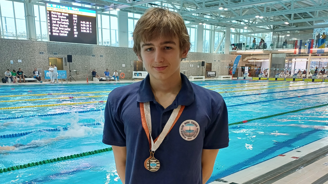 Sjajan nastup i nove medalje za Gorana Stegića na međunarodnom plivačkom mitingu u Zagrebu