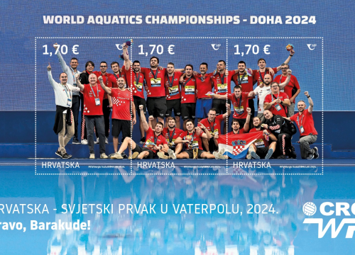 Pošta sutra pušta blok s tri marke na kojima su Tucak i Barakude