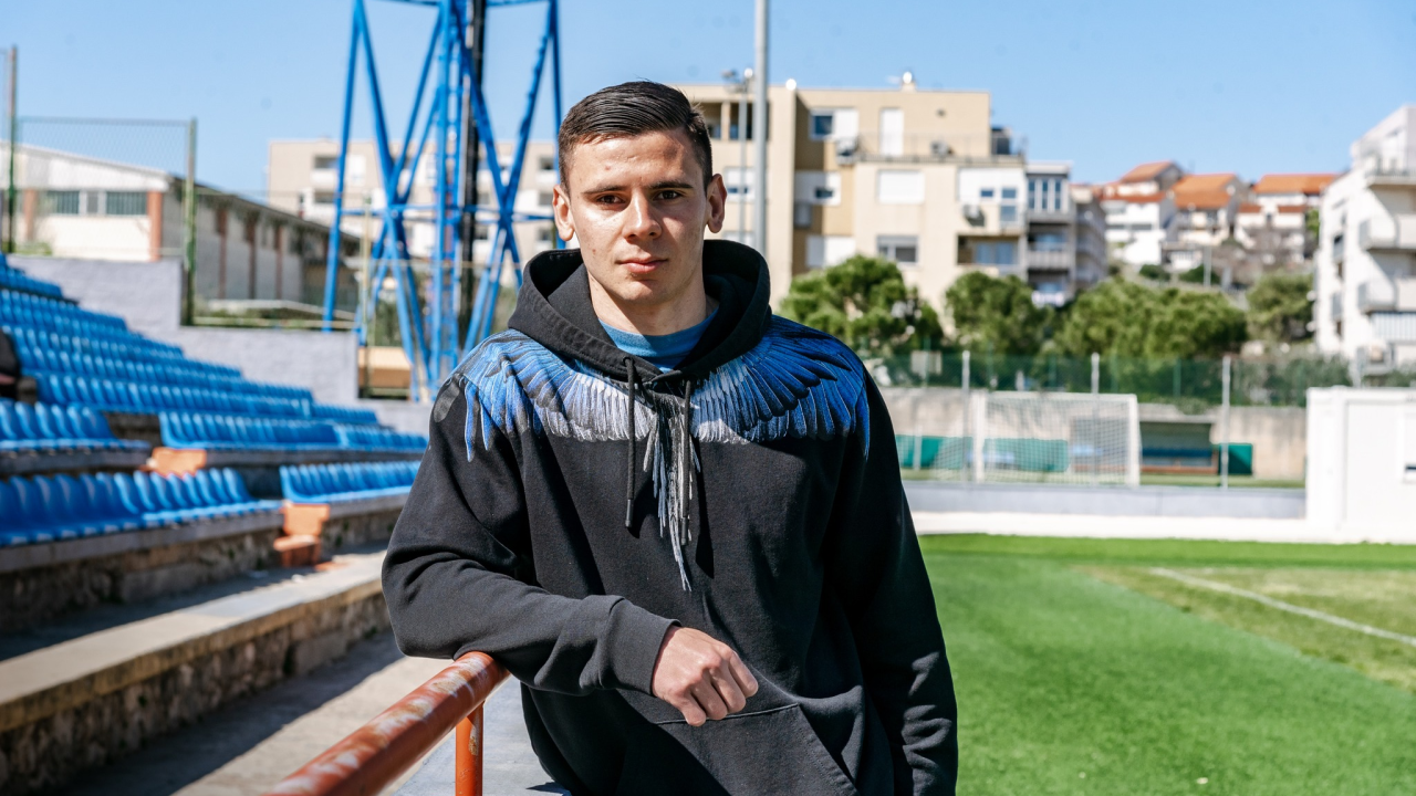 David Toshevski, napadač HNK Šibenik: 'Hoćemo titulu i povratak u viši rang!'