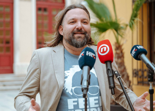 Tonči Restović, šef izborne kampanje SDP-a: 'Veličanstvenost borbe važnija je od samog ishoda, ali sigurno pobjeđujemo!