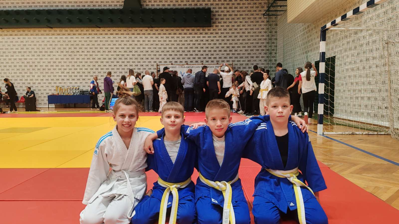 Članovi Judo kluba Šibenik na turniru Kup Marjana osvojili jednu zlatnu i tri brončane medalje