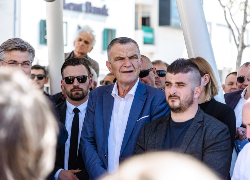 Fotografija 10 - Plenković u Šibeniku: 'Uvjeren sam da će 9. izborna jedinica dati najveći obol ukupnoj pobjedi HDZ-a'