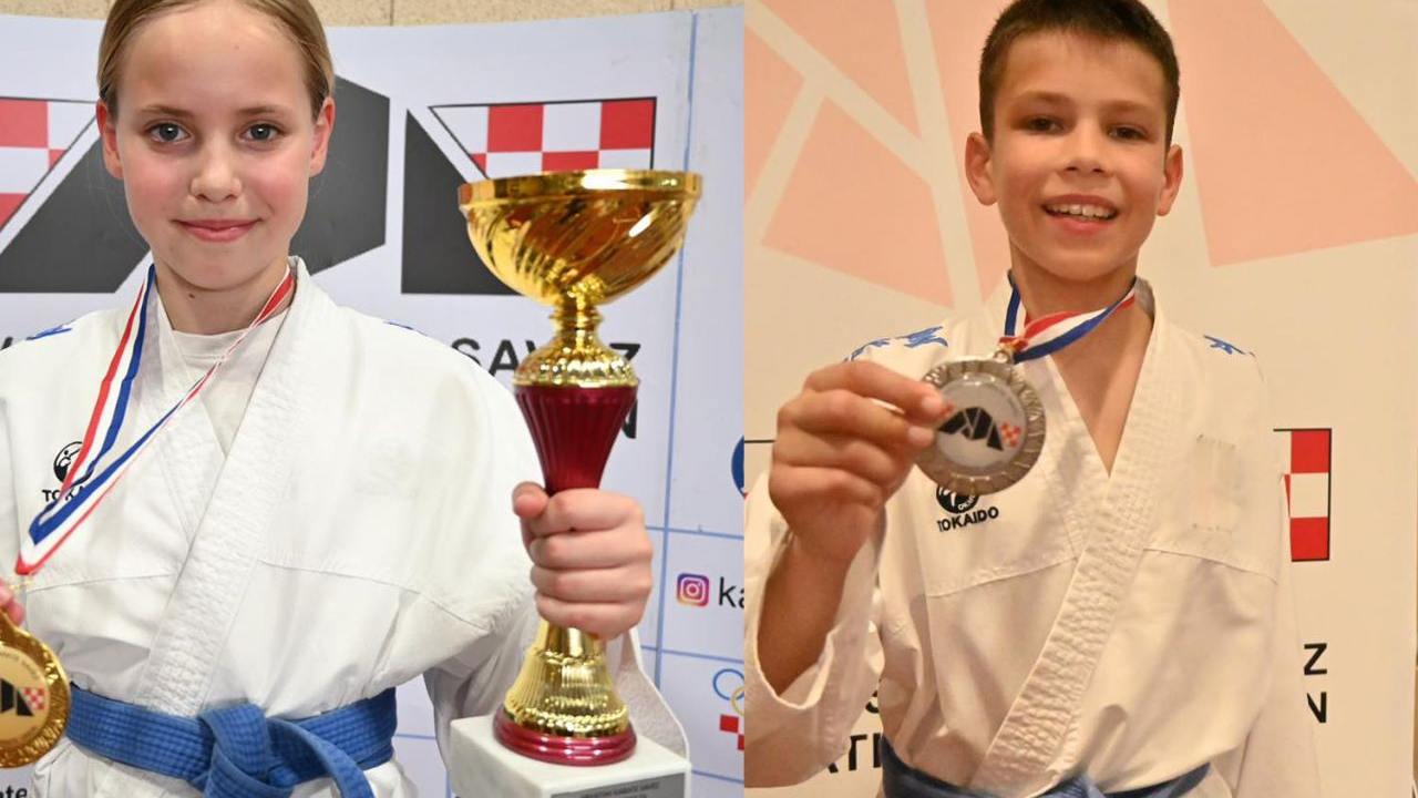 Lili Klarin i Noah Križanović Mimica reprezentativci Hrvatske