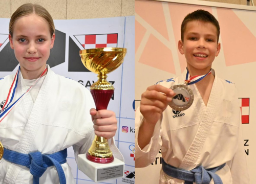 Lili Klarin i Noah Križanović Mimica reprezentativci Hrvatske