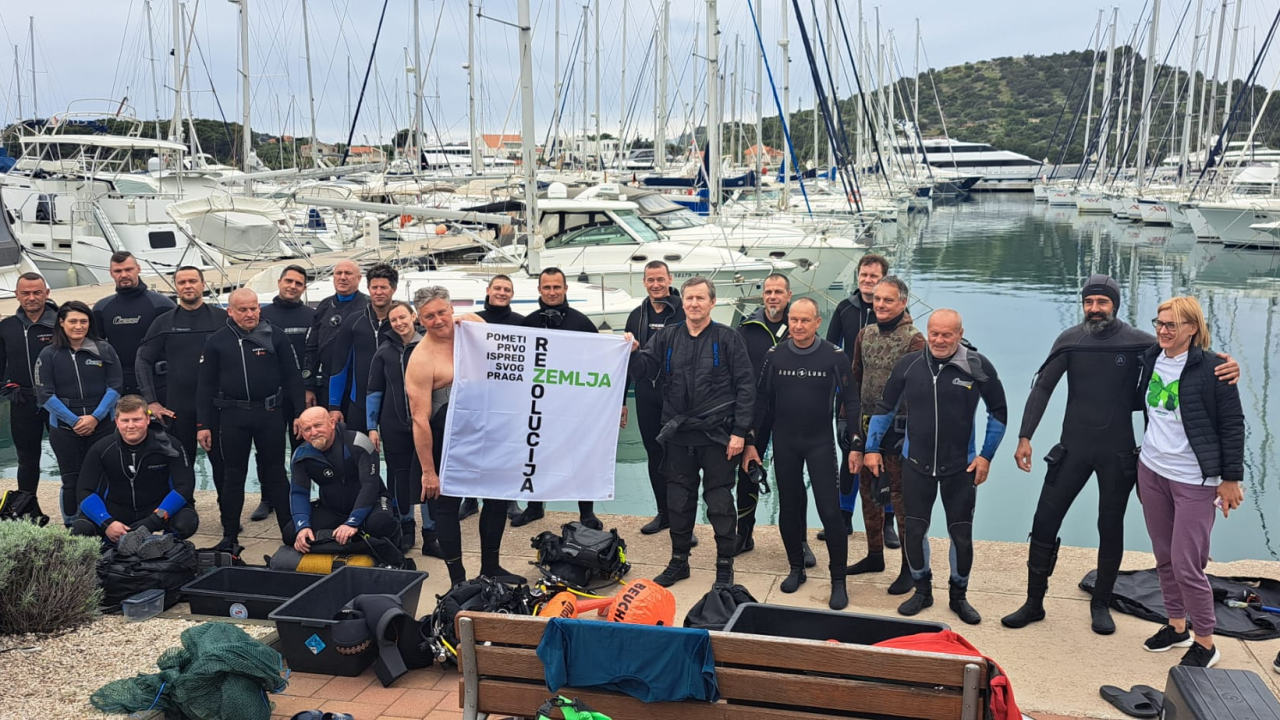 Održana akcija čišćenja podmorja na području Marine Betina