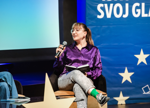 Fotografija 11 - Na radionici 'Dalmatinski đir, europska priča' u Arsenu mladi se pripremali za EU izbore