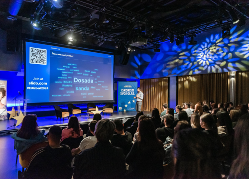 Fotografija 16 - Na radionici 'Dalmatinski đir, europska priča' u Arsenu mladi se pripremali za EU izbore