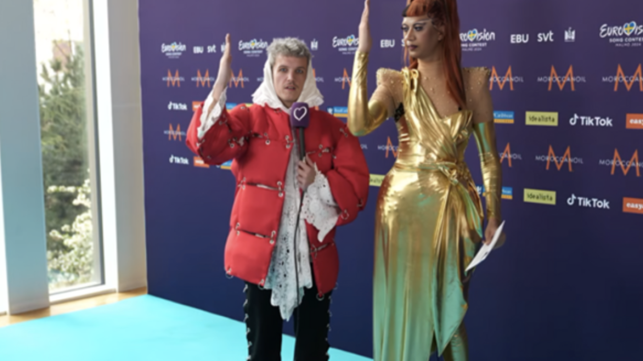 Samo dva dana do nastupa Baby Lasagne, danas se prošetao tirkiznim tepihom