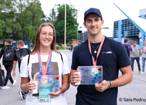 'Zlatni maturanti': Ema i Dino najbolji u Hrvatskoj na državnom natjecanju strukovnih škola
