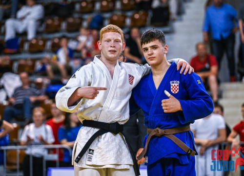Član Judo kluba Šibenik Filip Knez juniorski viceprvak Hrvatske