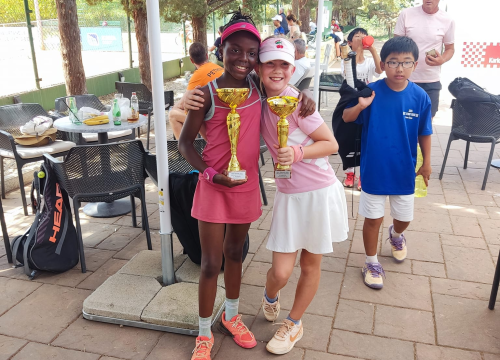 Fotografija 4 - Mlada šibenska tenisačica Lara Meri Zorčić srebrna na festivalskom turniru