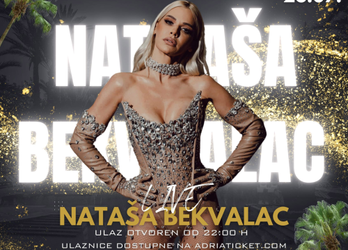 Fotografija 2 - Ne propustite nastup Nataše Bekvalac u NoStress Beach baru