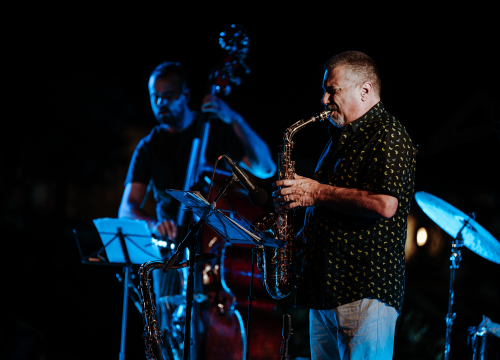 Fotografija 15 - Jazz s istarskim predznakom na tvrđavi Barone uz Robert Mikuljan Quintet