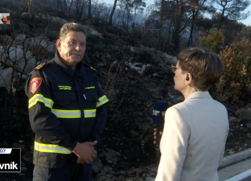 Požar i dalje aktivan, no pod kontrolom je vatrogasaca: Izgorjela je površina od oko 3,5 hektara