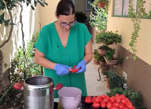 Obiteljska kužina by Ivo Kronja: Kako pasirati i spremiti pomidore za zimu