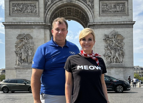 Kolinda objavila fotografiju s najpoznatijim šibenskim influencerom: 'Meow'