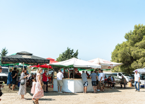 Fotografija 52 - Velik broj vjernika okupio se u marijanskom svetištu u Vrpolju: Misu predvodio biskup Rogić