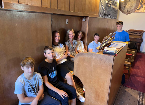 Fotografija 14 - Završena je Orguljaška ljetna škola u Šibeniku: Najmlađa polaznica 9, najstarija 60 godina