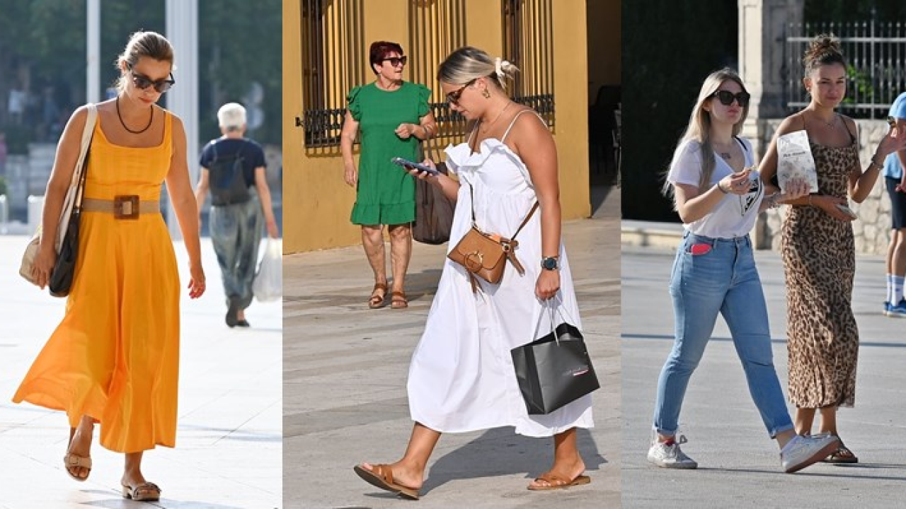 Šarene haljine i trendi komadi zavladali Šibenikom