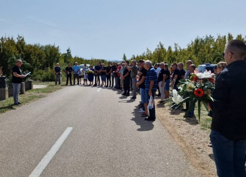 Fotografija 27 - Obilježena 30. godišnjica pogibije hrvatskih branitelja Tomislava Karduma i Šime Džepine