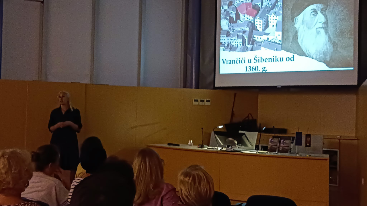 Zlatka Rodin održala zanimljivo predavanje o Faustu Vrančiću